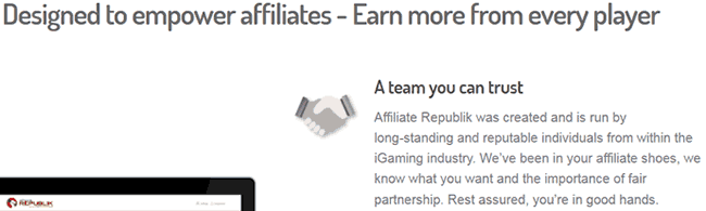 affiliate republik casino affiliate program